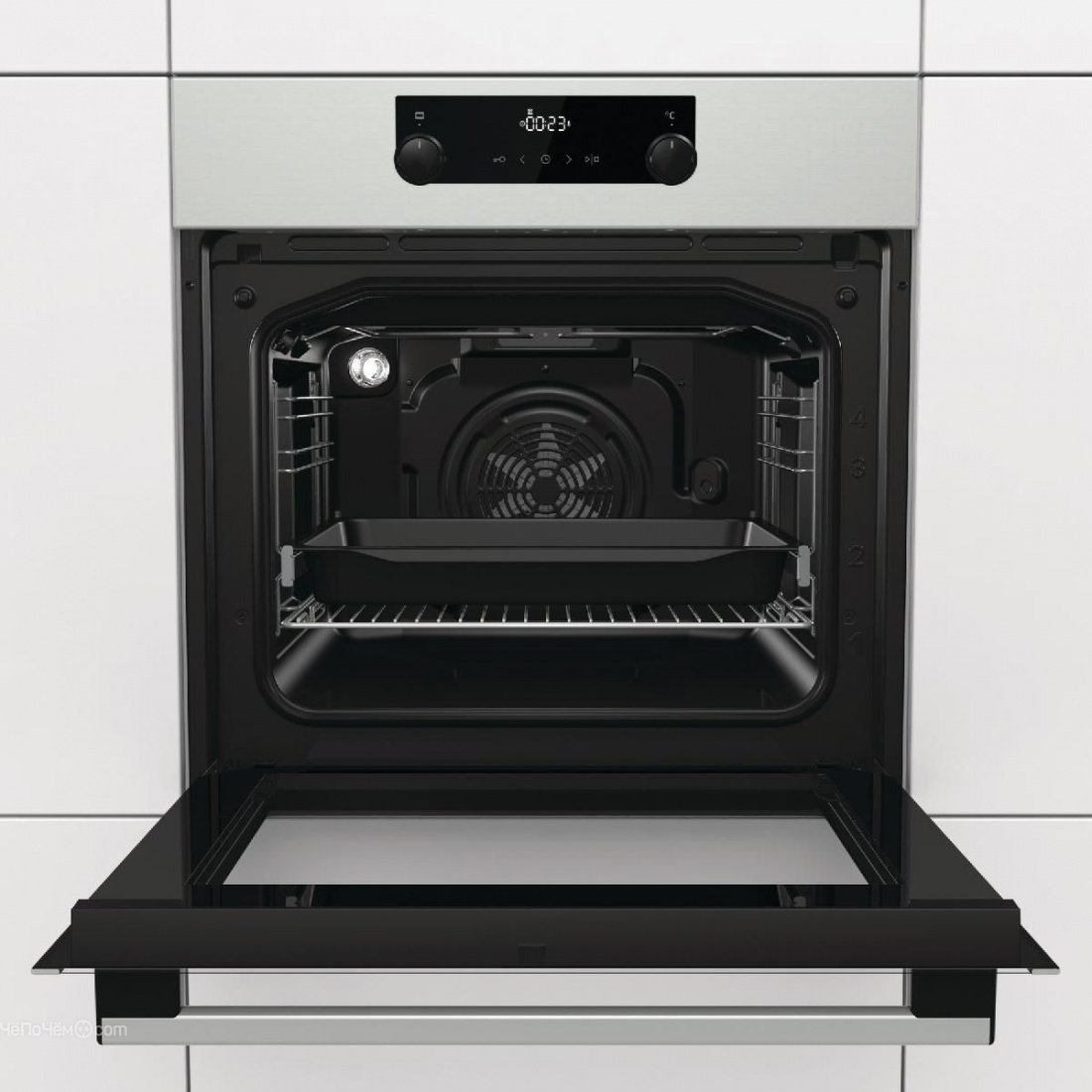 Электрический духовой шкаф gorenje bcs798s24bg